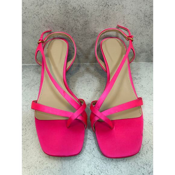 BODEN Satin Low-Heeled Sandals
Festival Pink Women’s Size 9.5 - Picture 2 of 8